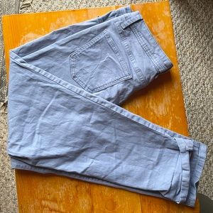 CALVIN KLEIN Womens light blue jeans